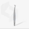 Professional Eyelash Tweezers With Fiber Tips EXPERT 44 TYPE 12 (L-Shaped, 65') TE-44/12